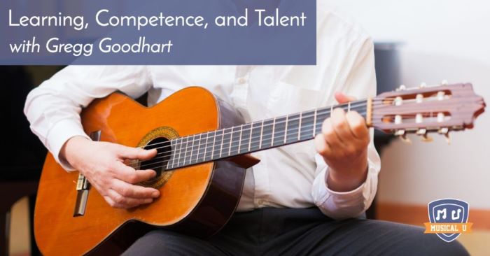 music u interview - learning competence and talent